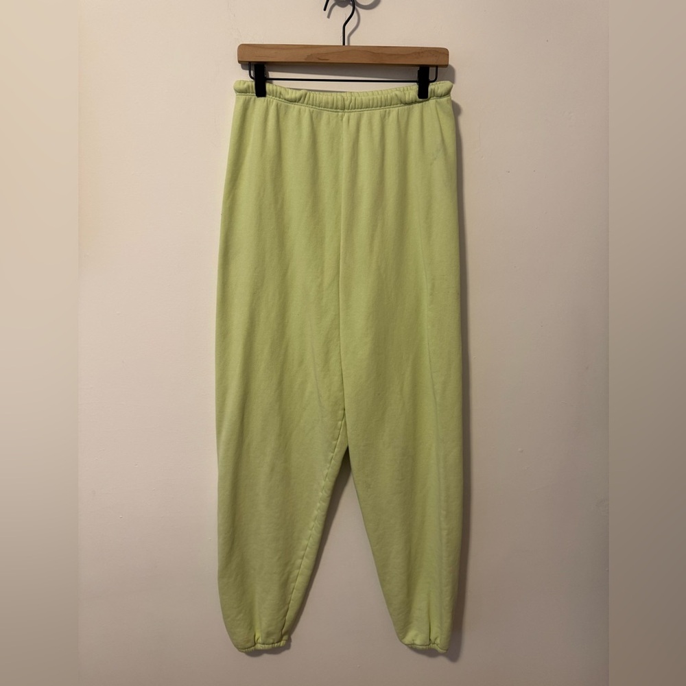 Joah Brown Light Green Sweatpants S/M